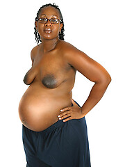 horny ebony nude stripping